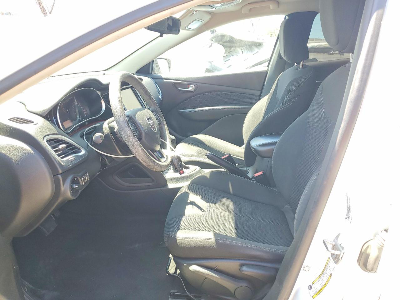2016 Dodge Dart Sxt White vin: 1C3CDFBB1GD736861