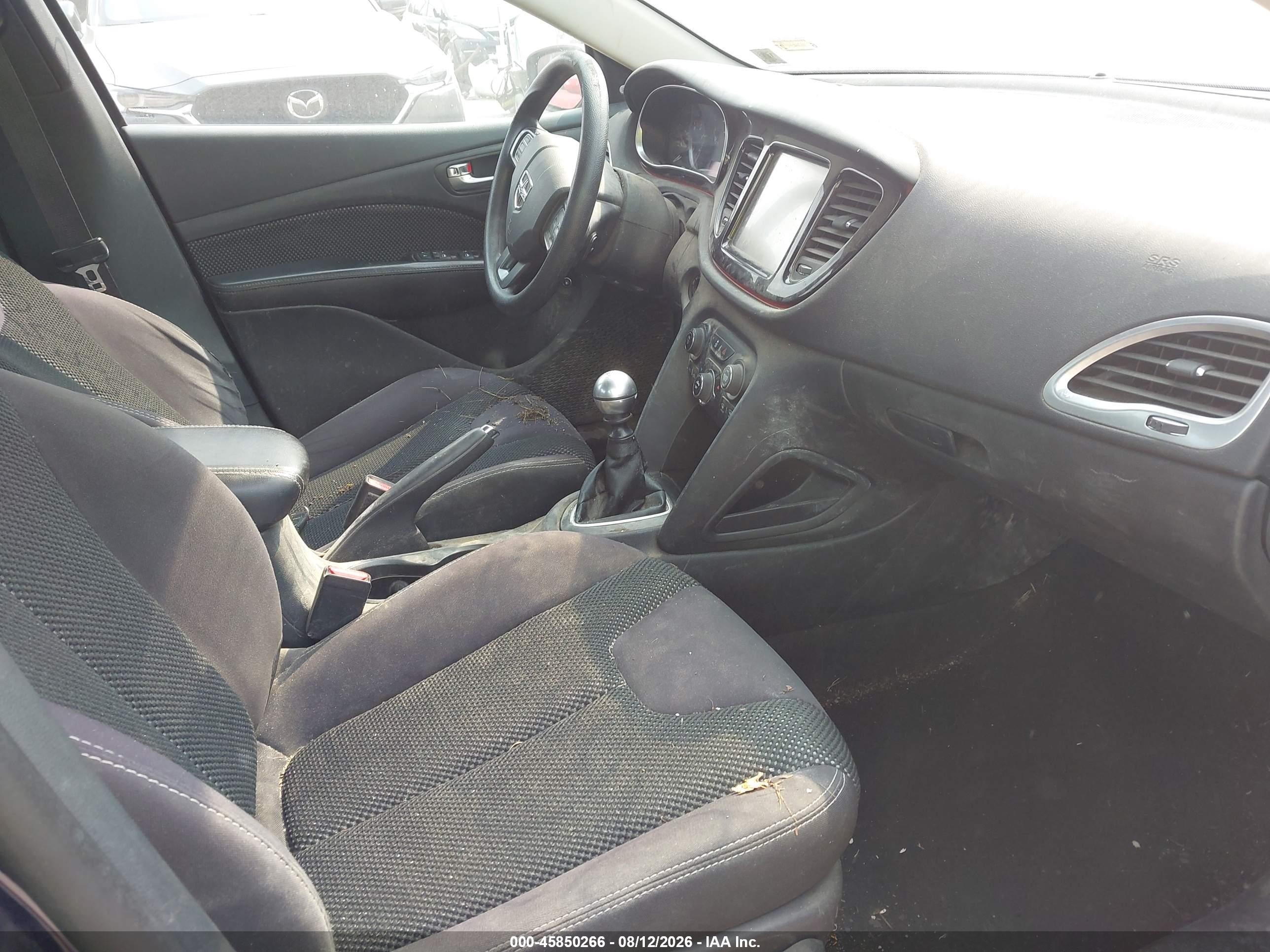 2014 Dodge Dart Sxt Blue vin: 1C3CDFBB2ED668809