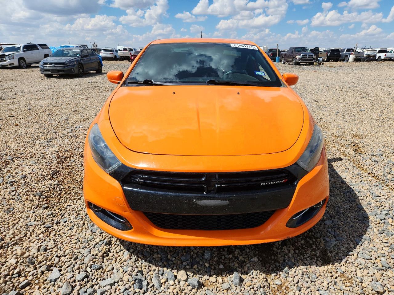 2014 Dodge Dart Sxt Orange vin: 1C3CDFBB2ED670270