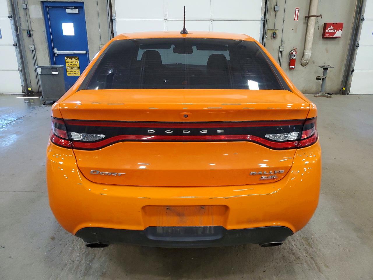 2014 Dodge Dart Sxt Orange vin: 1C3CDFBB2ED673637