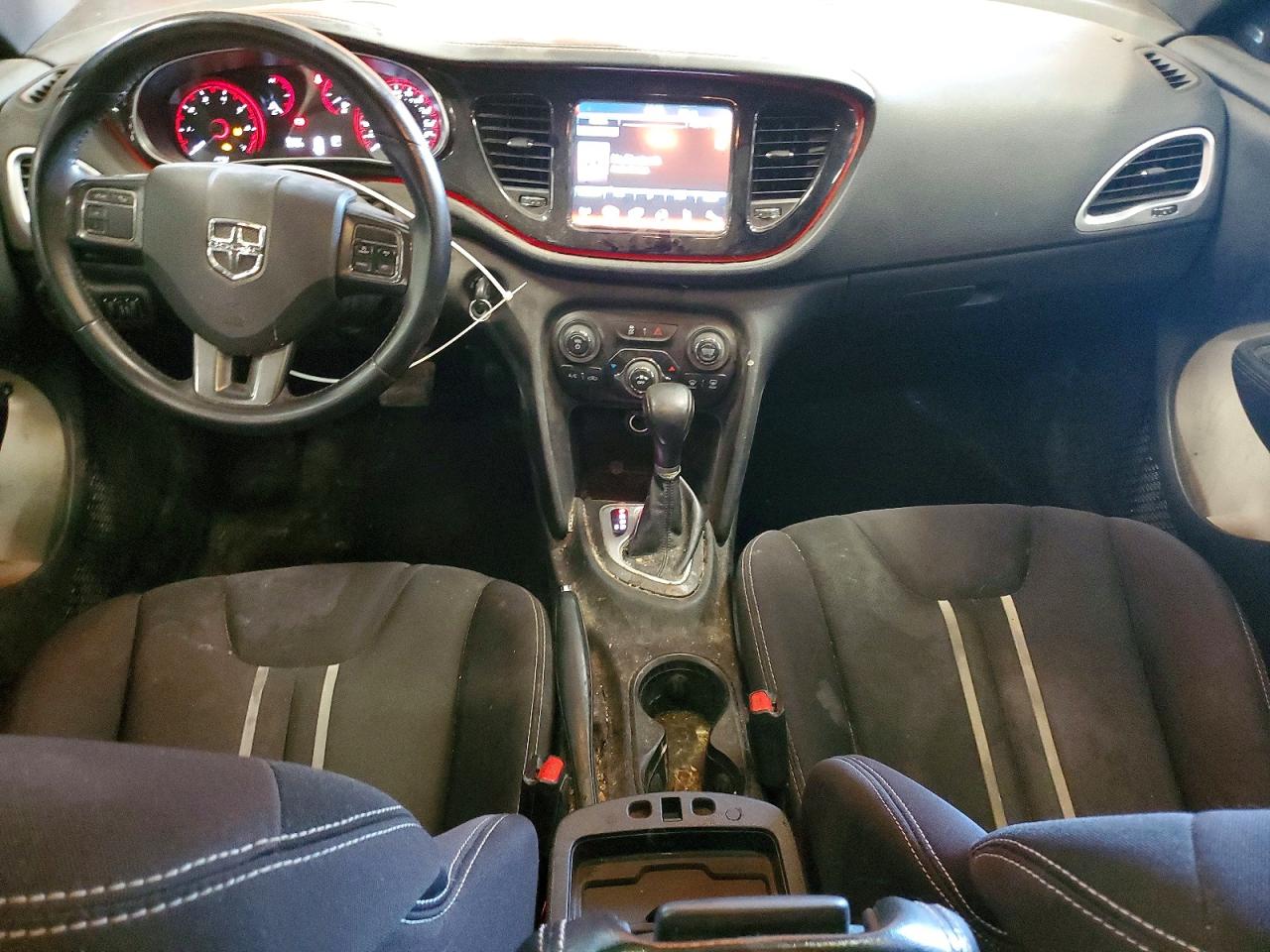 2014 Dodge Dart Sxt Orange vin: 1C3CDFBB2ED673637