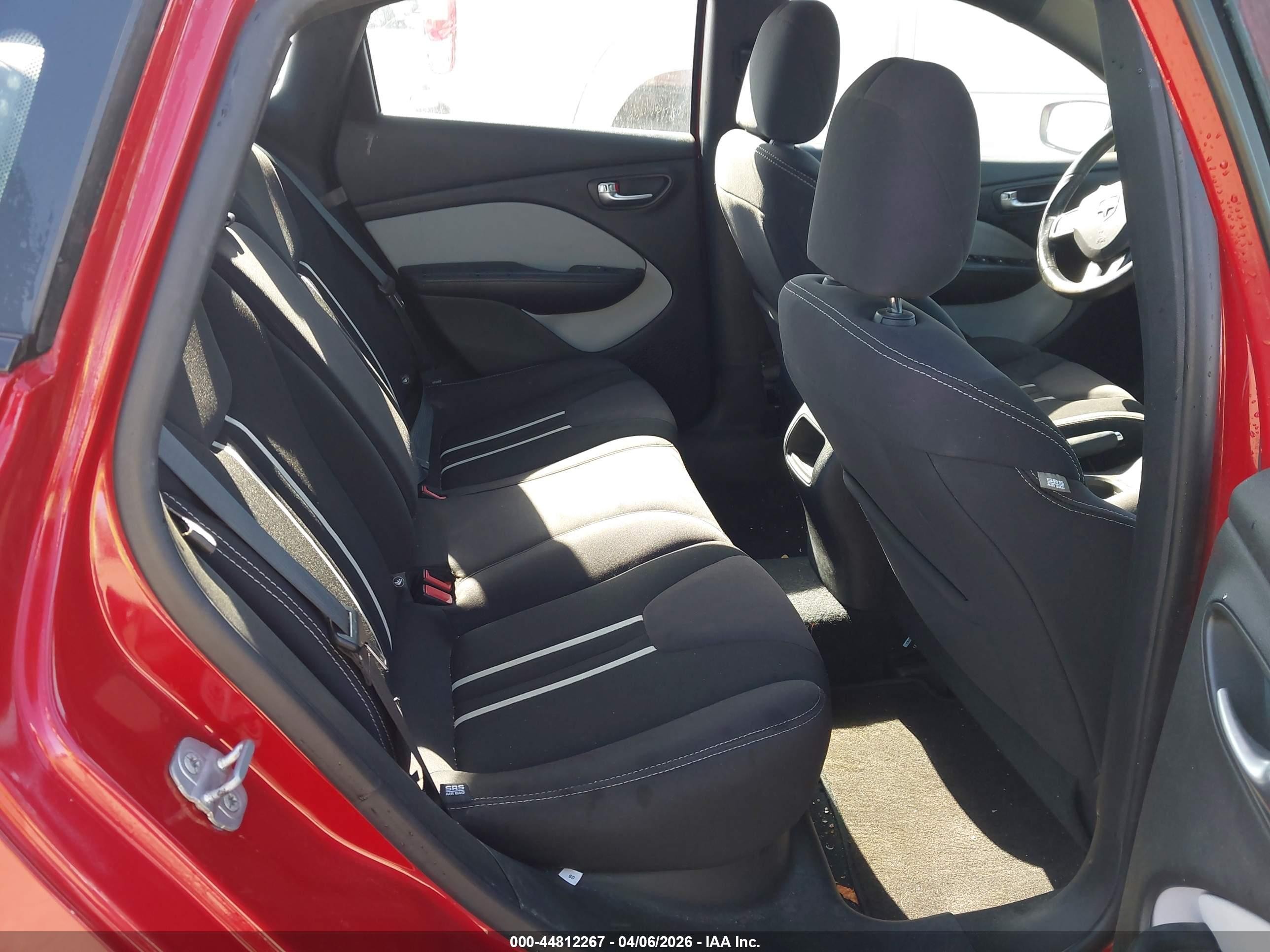 2014 Dodge Dart Sxt Red vin: 1C3CDFBB2ED747204