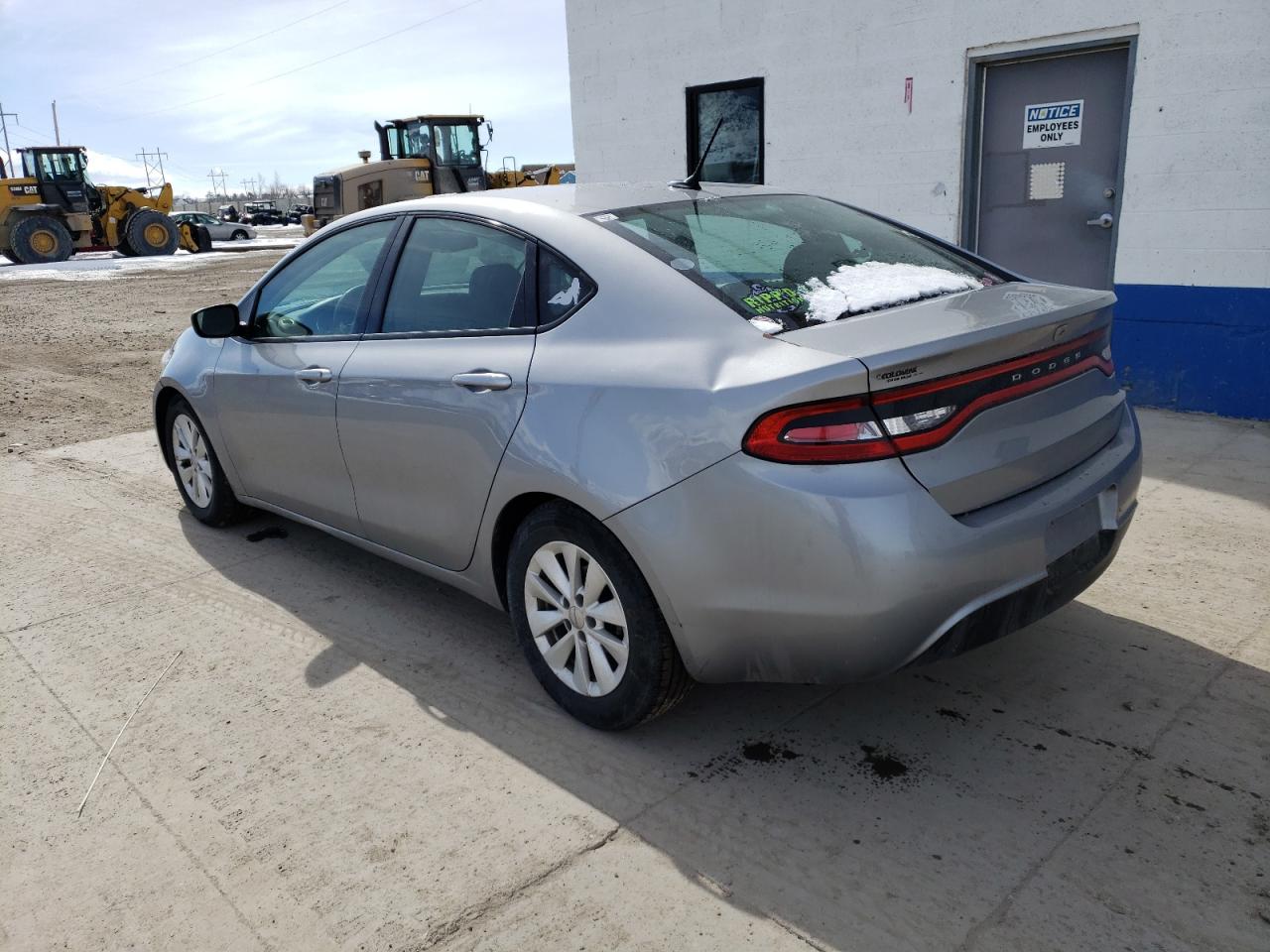 2014 Dodge Dart Sxt Silver vin: 1C3CDFBB2ED794474