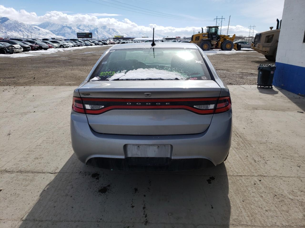 2014 Dodge Dart Sxt Silver vin: 1C3CDFBB2ED794474