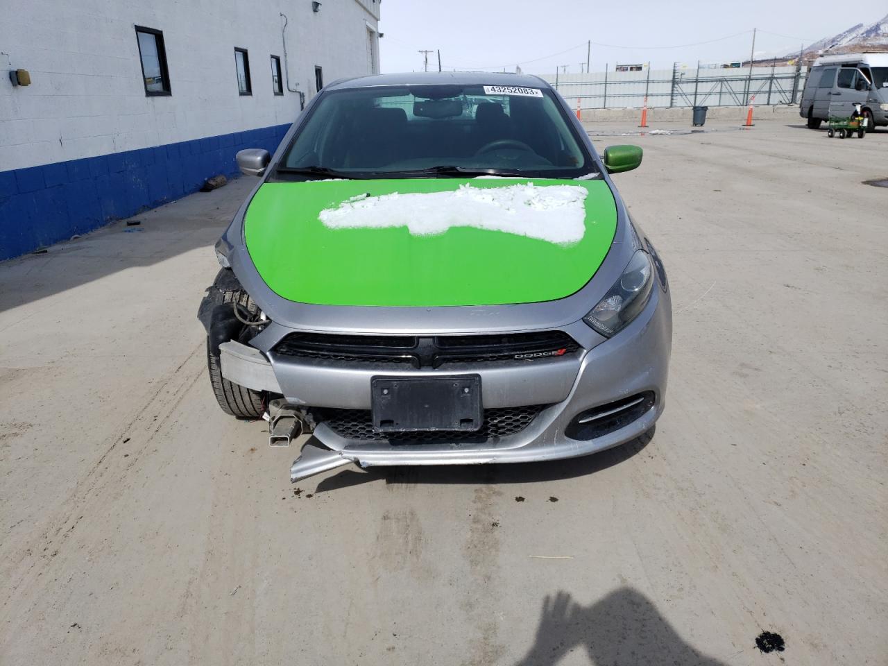 2014 Dodge Dart Sxt Silver vin: 1C3CDFBB2ED794474