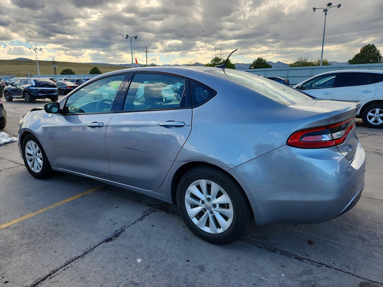 2014 Dodge Dart Sxt Серебряный vin: 1C3CDFBB2ED794474