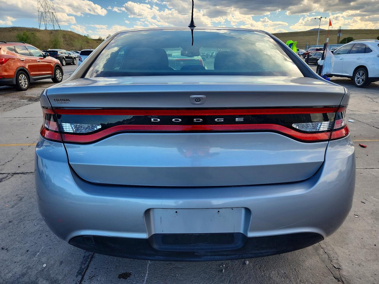 2014 Dodge Dart Sxt Серебряный vin: 1C3CDFBB2ED794474