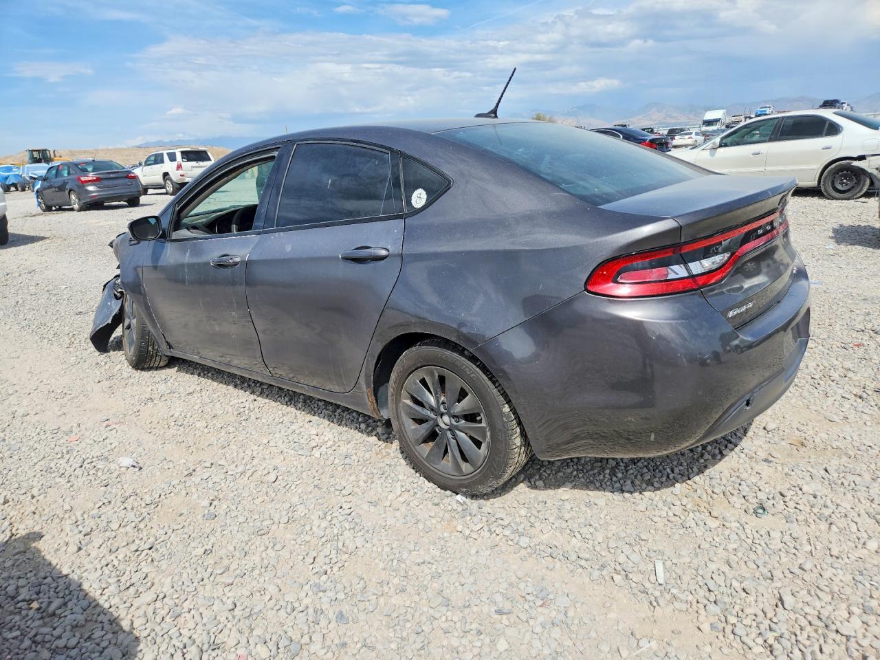 2014 Dodge Dart Sxt Gray vin: 1C3CDFBB2ED824394