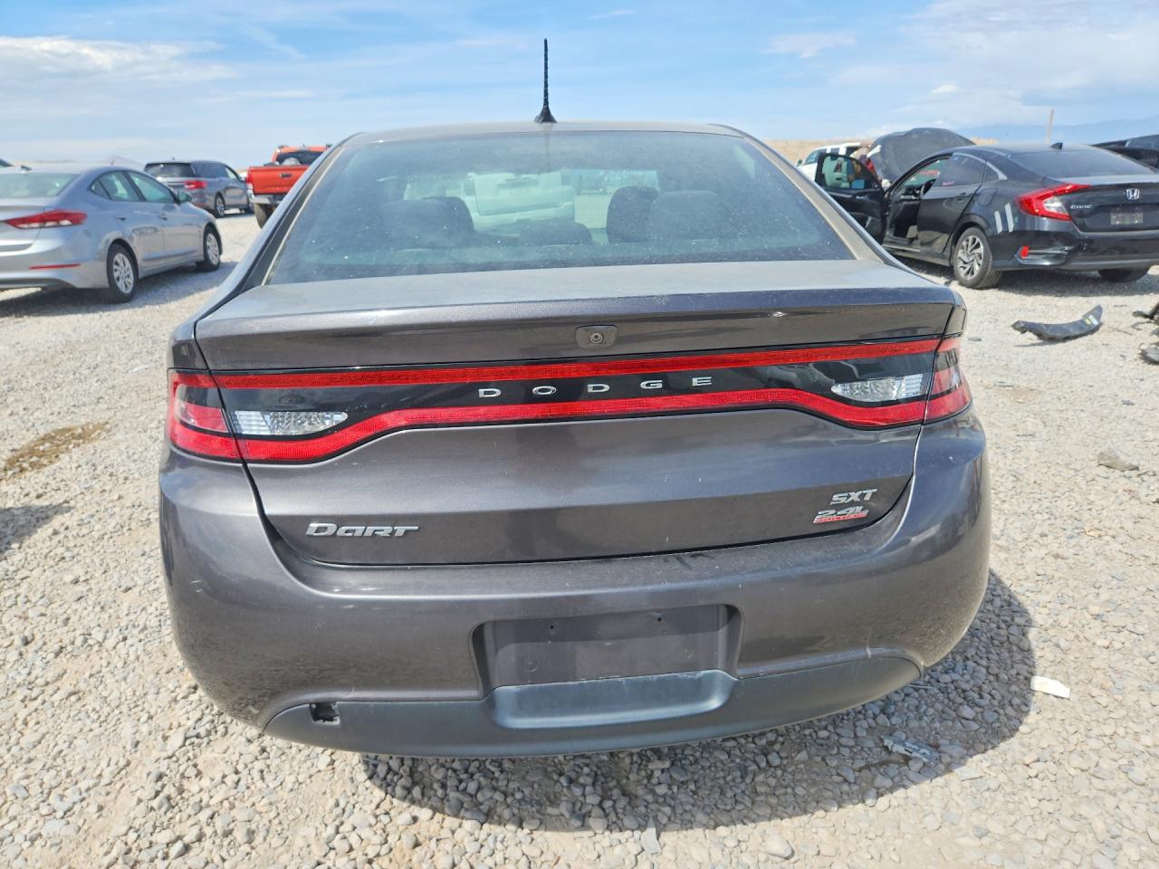 2014 Dodge Dart Sxt Gray vin: 1C3CDFBB2ED824394