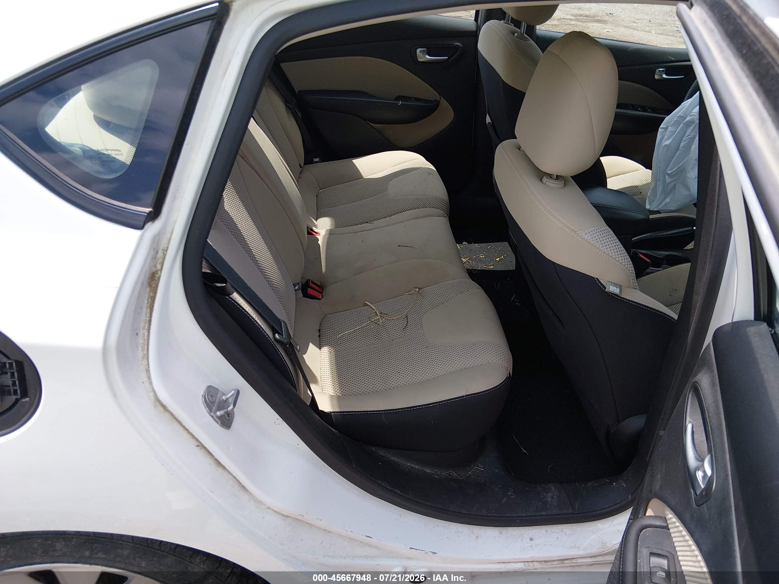 2014 Dodge Dart Sxt Белый vin: 1C3CDFBB2ED867942
