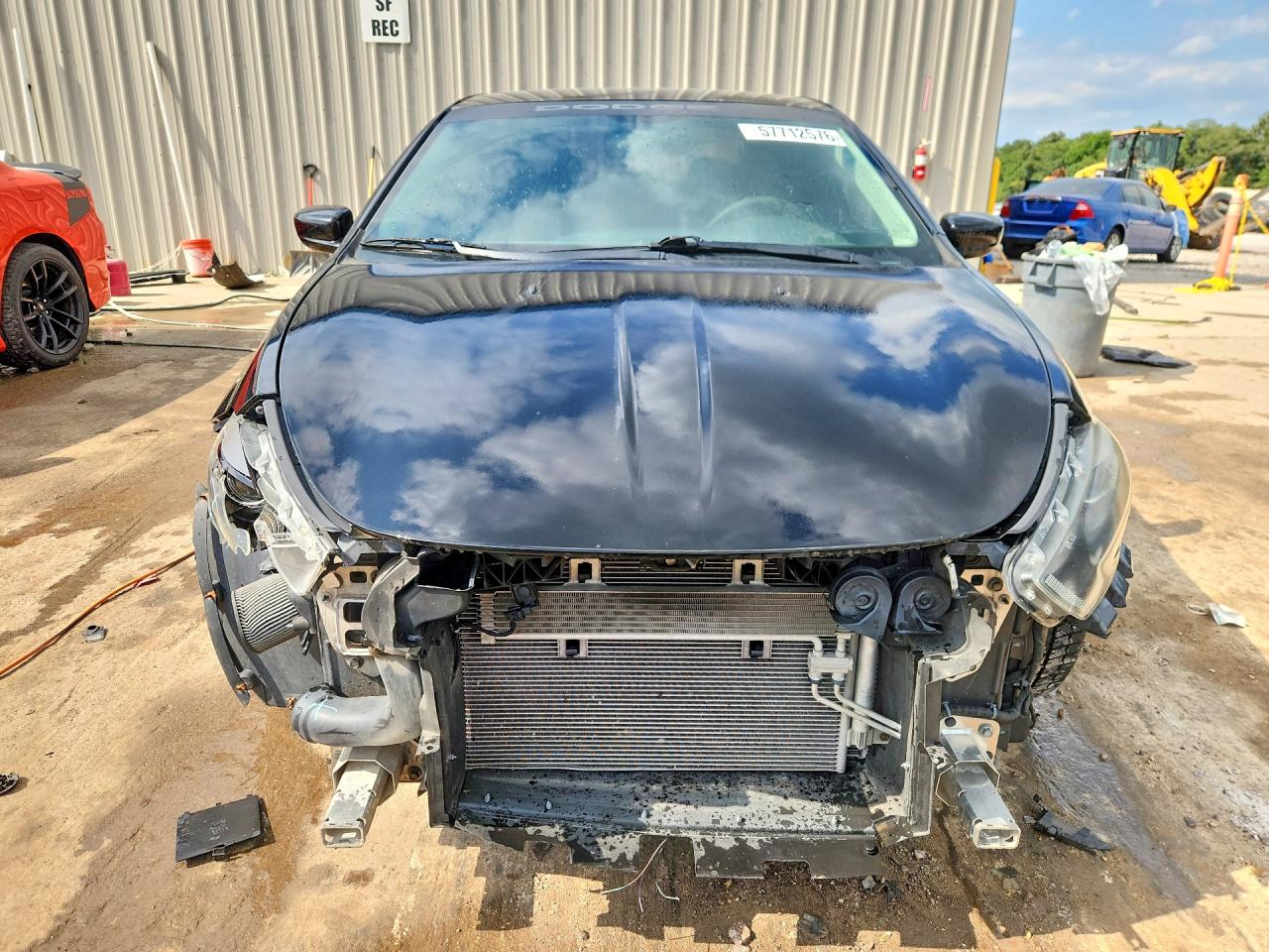 2014 Dodge Dart Sxt Черный vin: 1C3CDFBB2ED877774