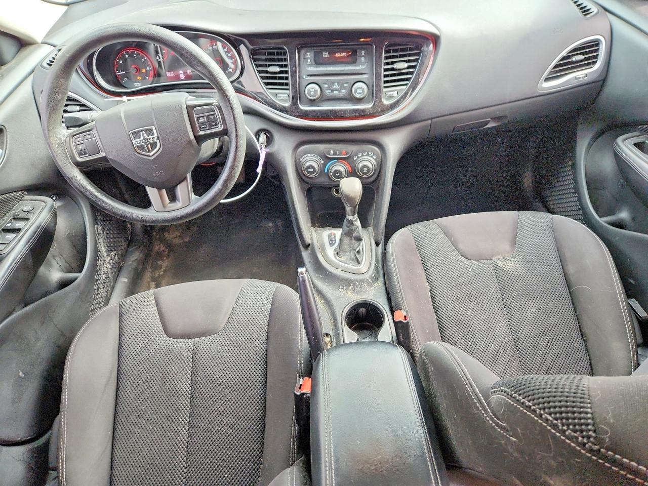 2014 Dodge Dart Sxt Черный vin: 1C3CDFBB2ED877774