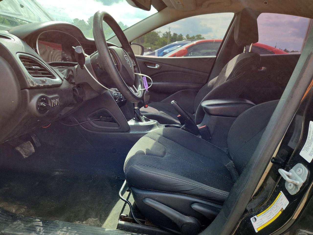 2014 Dodge Dart Sxt Черный vin: 1C3CDFBB2ED877774