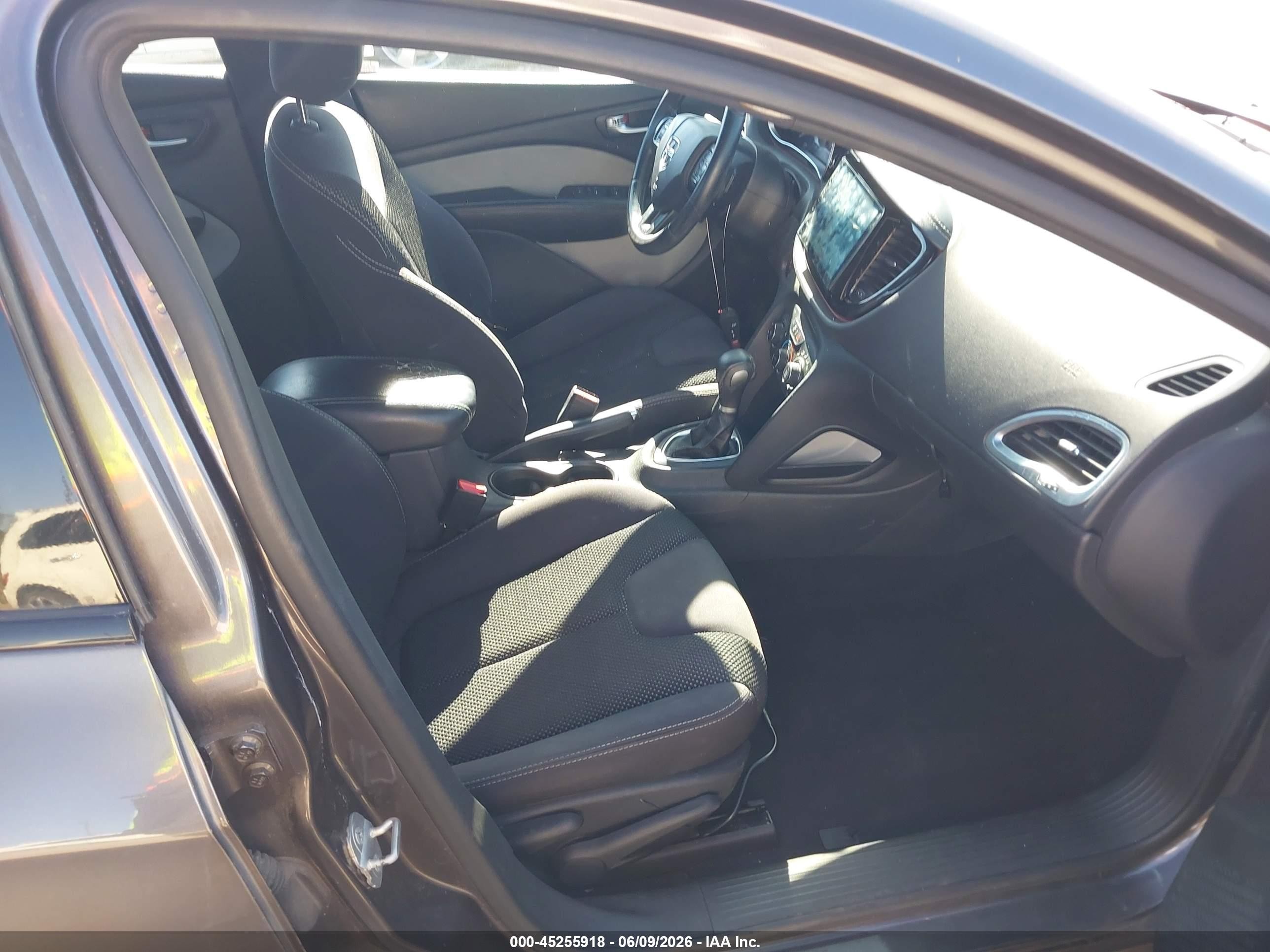 2014 Dodge Dart Sxt Gray vin: 1C3CDFBB2ED901913