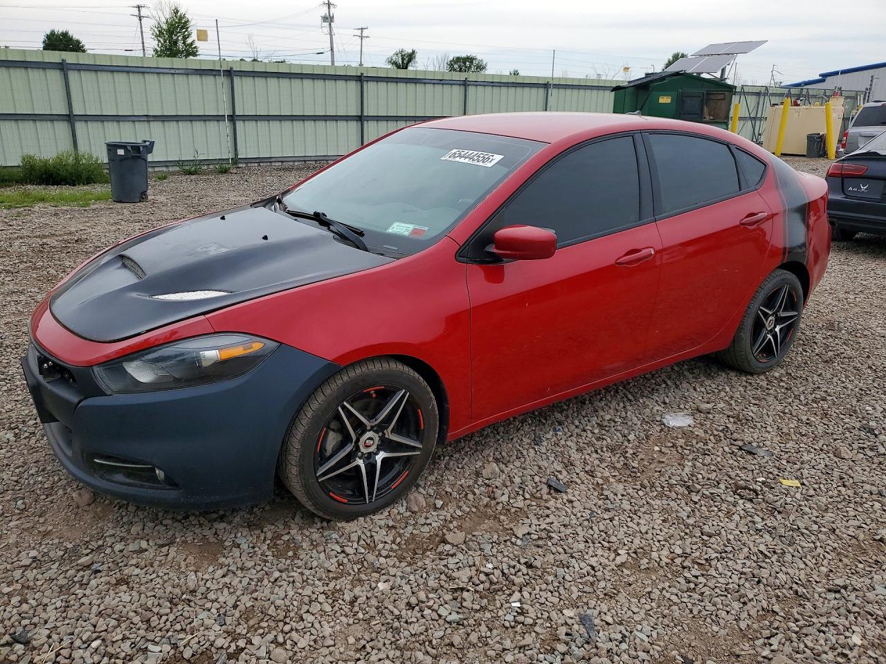 2014 Dodge Dart Sxt Red vin: 1C3CDFBB2ED914404