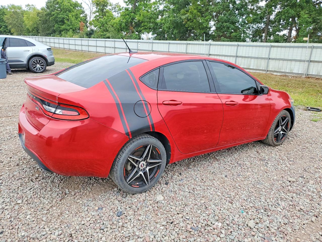 2014 Dodge Dart Sxt Red vin: 1C3CDFBB2ED914404