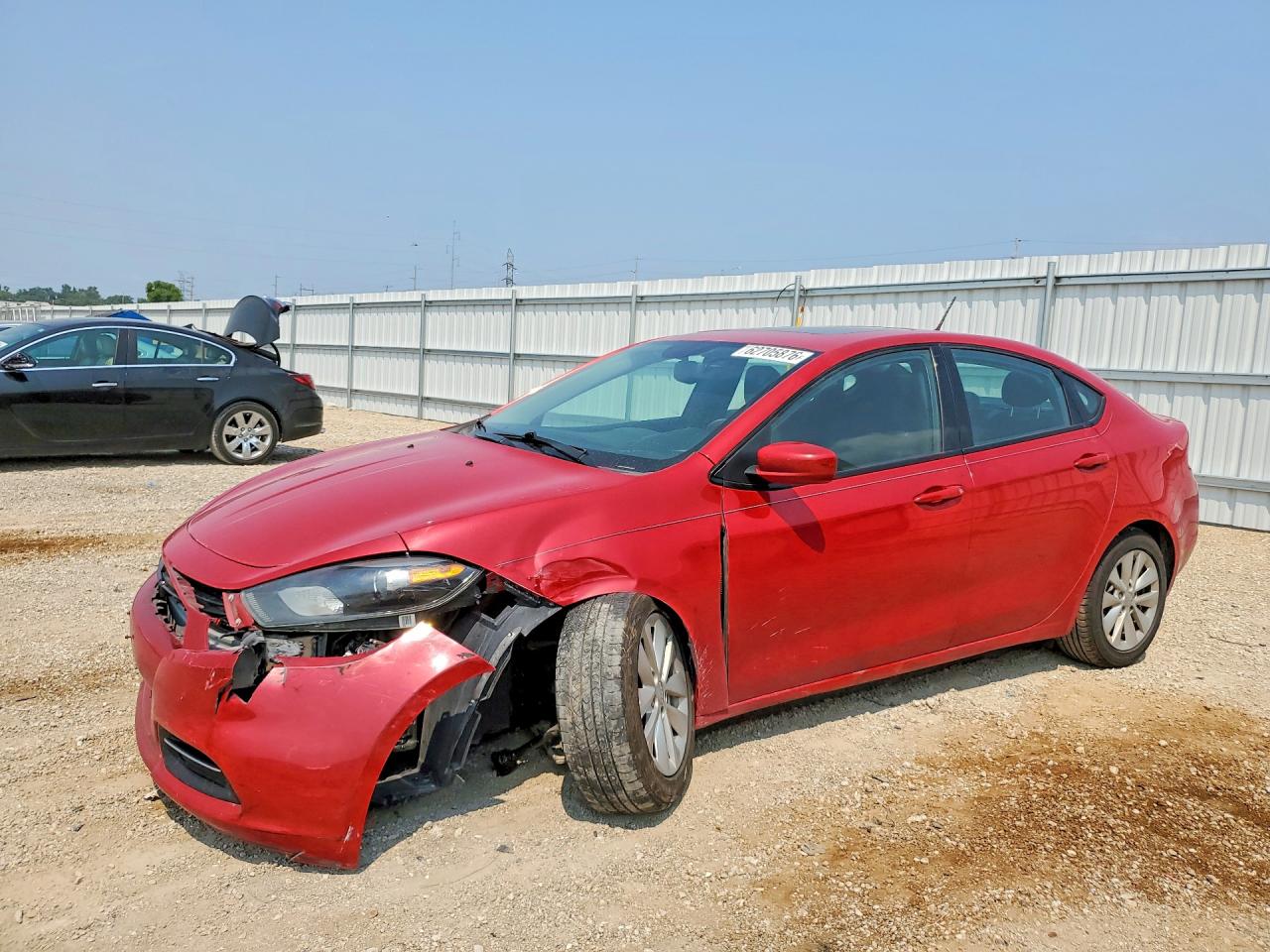 2014 Dodge Dart Sxt Red vin: 1C3CDFBB2ED917870