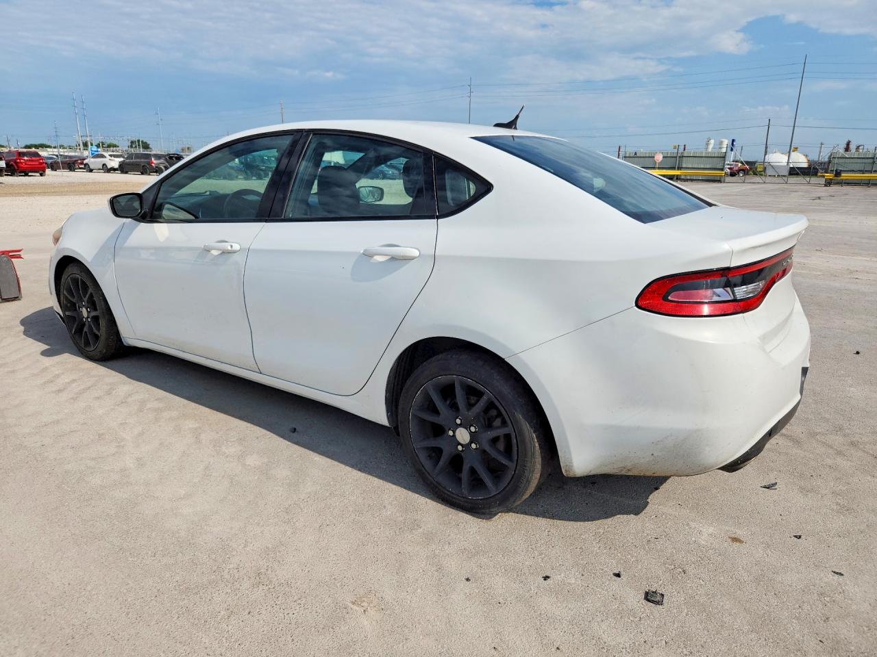2015 Dodge Dart Sxt Белый vin: 1C3CDFBB2FD116423