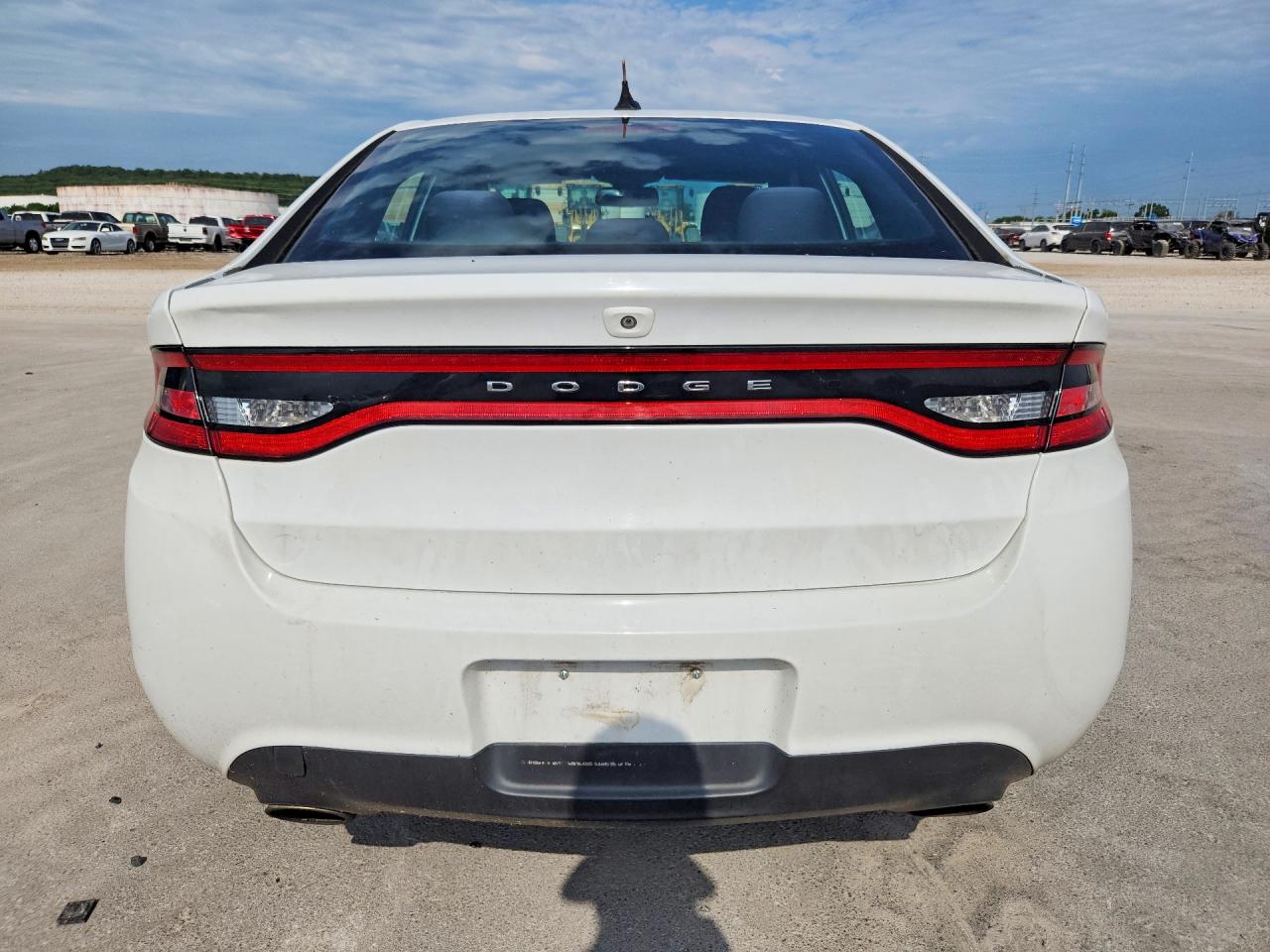 2015 Dodge Dart Sxt Белый vin: 1C3CDFBB2FD116423