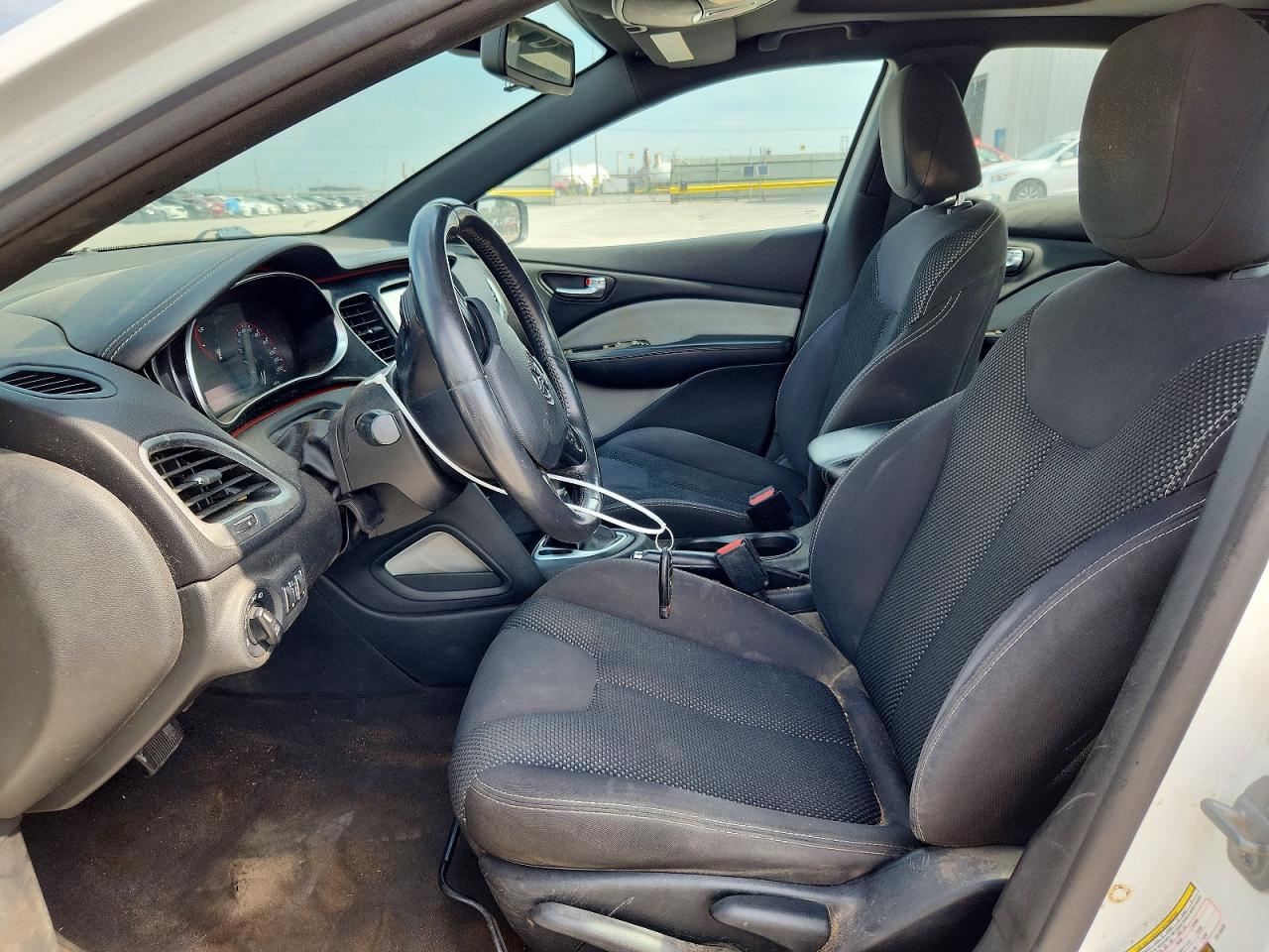 2015 Dodge Dart Sxt Белый vin: 1C3CDFBB2FD116423
