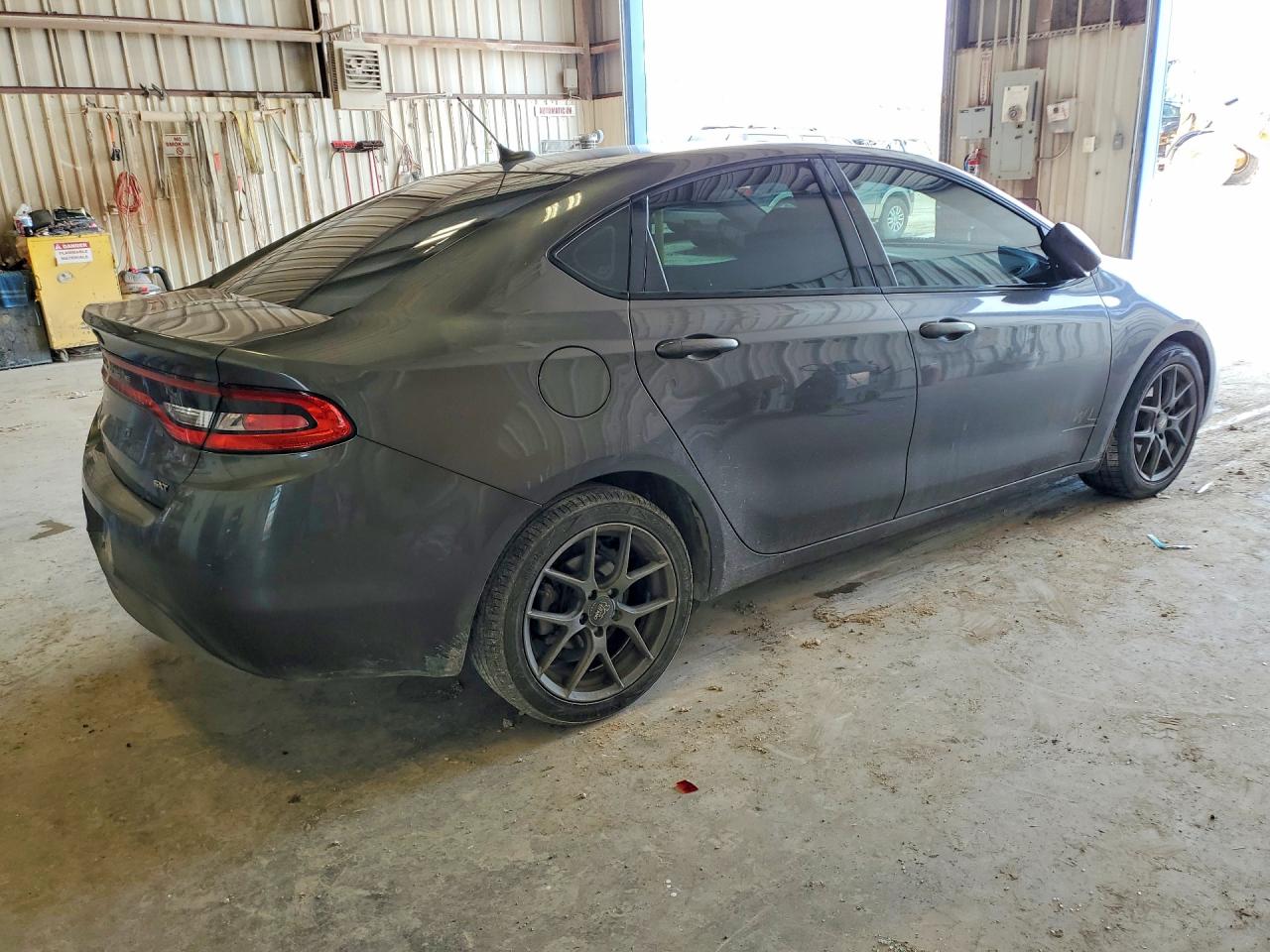 2015 Dodge Dart Sxt Gray vin: 1C3CDFBB2FD247769