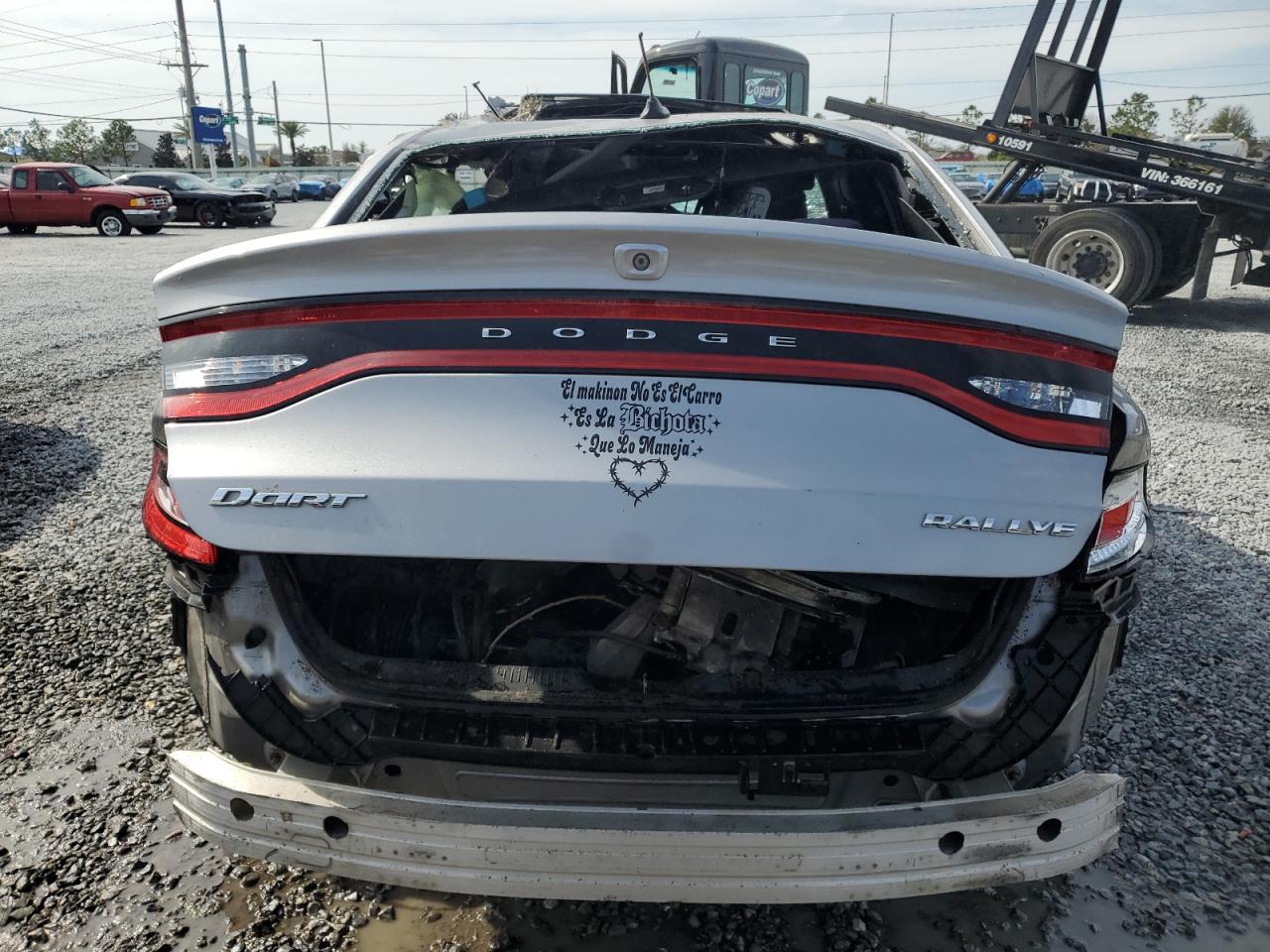 2015 Dodge Dart Sxt Silver vin: 1C3CDFBB2FD266726