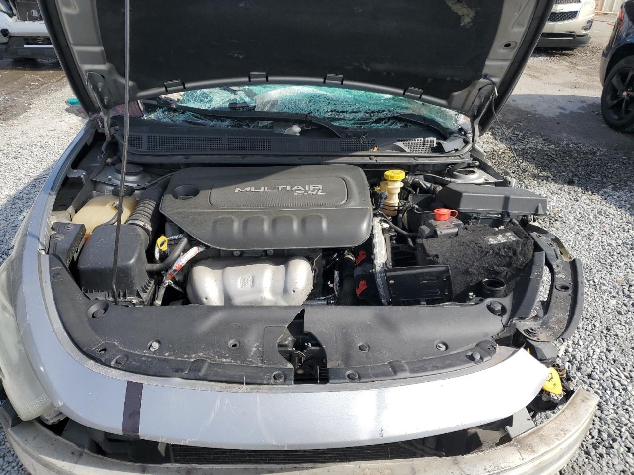 2015 Dodge Dart Sxt Silver vin: 1C3CDFBB2FD266726