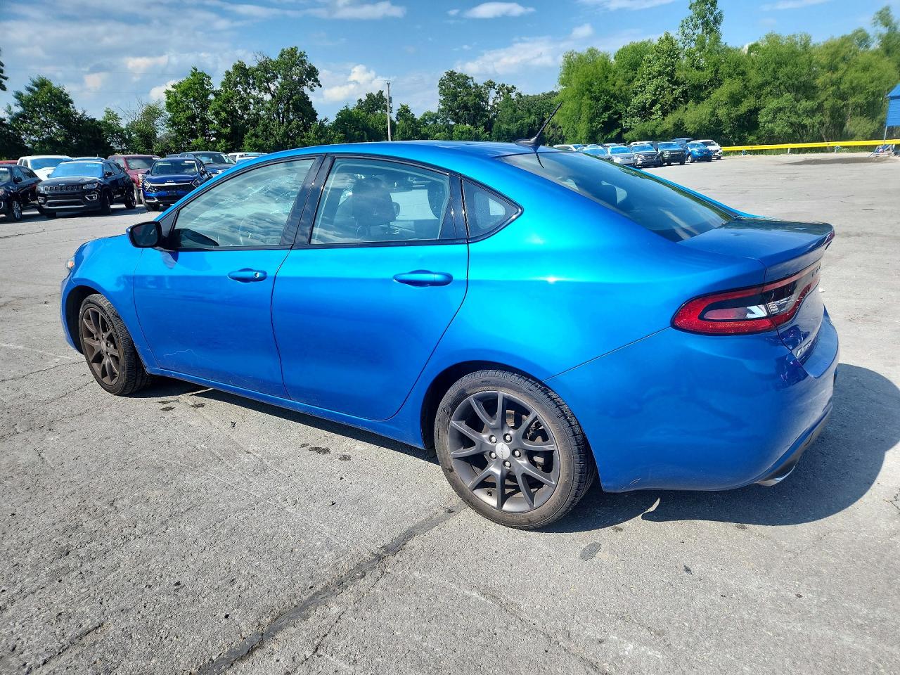 2015 Dodge Dart Sxt Blue vin: 1C3CDFBB2FD278858