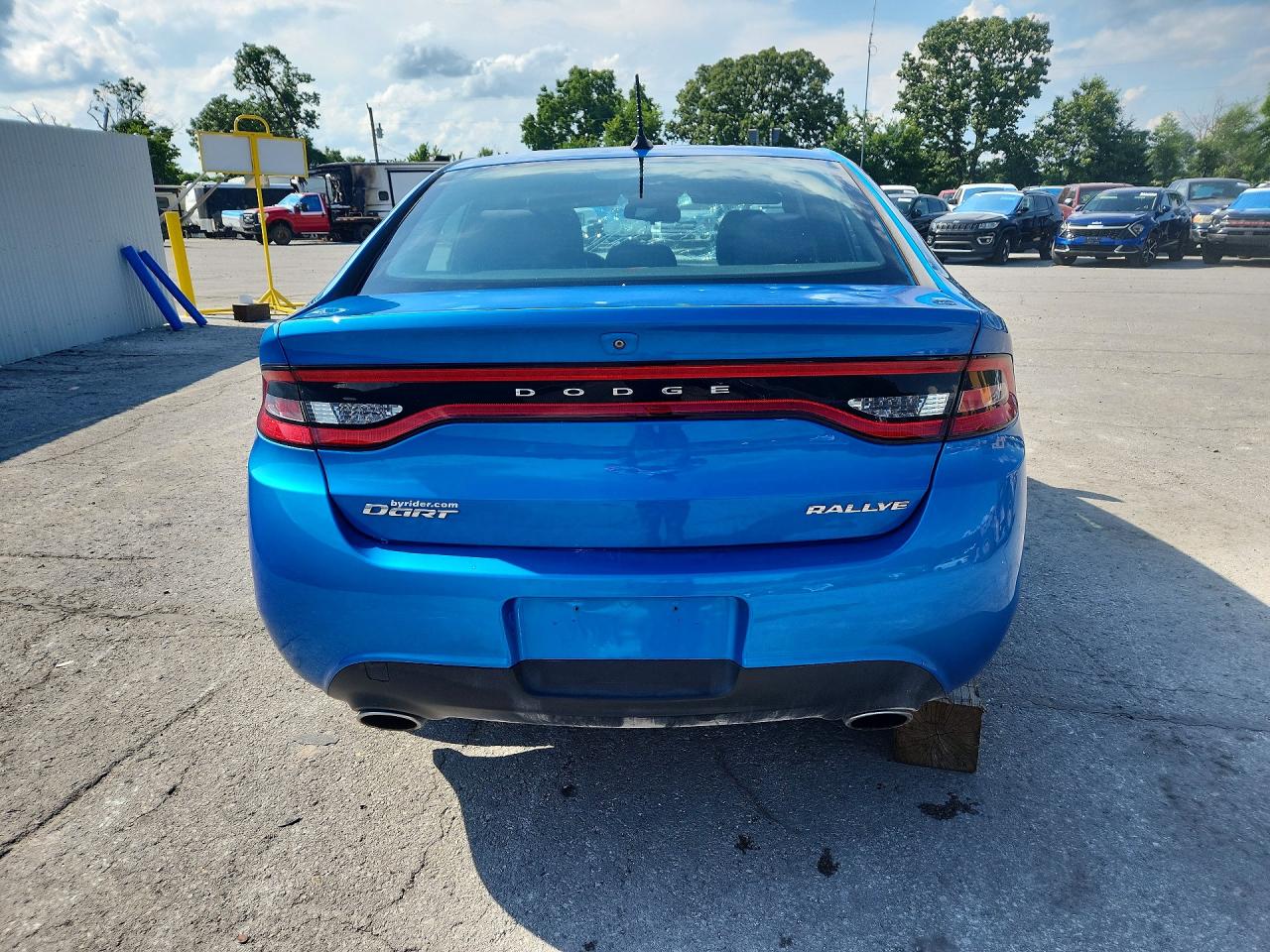 2015 Dodge Dart Sxt Blue vin: 1C3CDFBB2FD278858