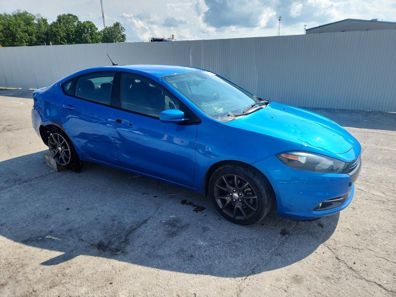2015 Dodge Dart Sxt Blue vin: 1C3CDFBB2FD278858