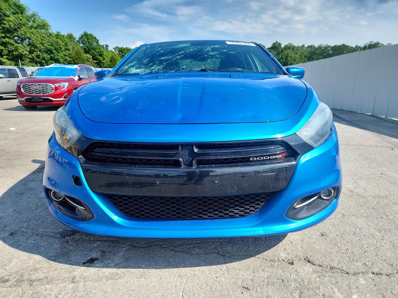 2015 Dodge Dart Sxt Blue vin: 1C3CDFBB2FD278858