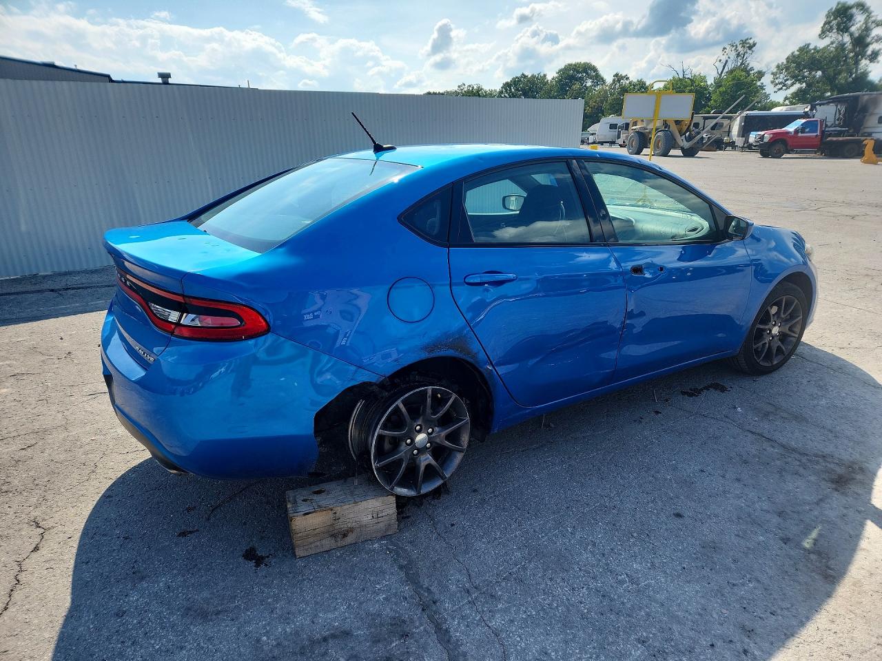 2015 Dodge Dart Sxt Blue vin: 1C3CDFBB2FD278858