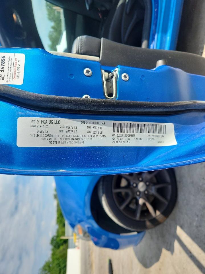 2015 Dodge Dart Sxt Blue vin: 1C3CDFBB2FD278858