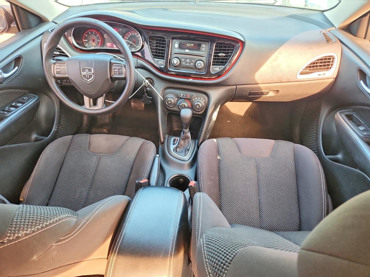 2015 Dodge Dart Sxt Silver vin: 1C3CDFBB2FD286104