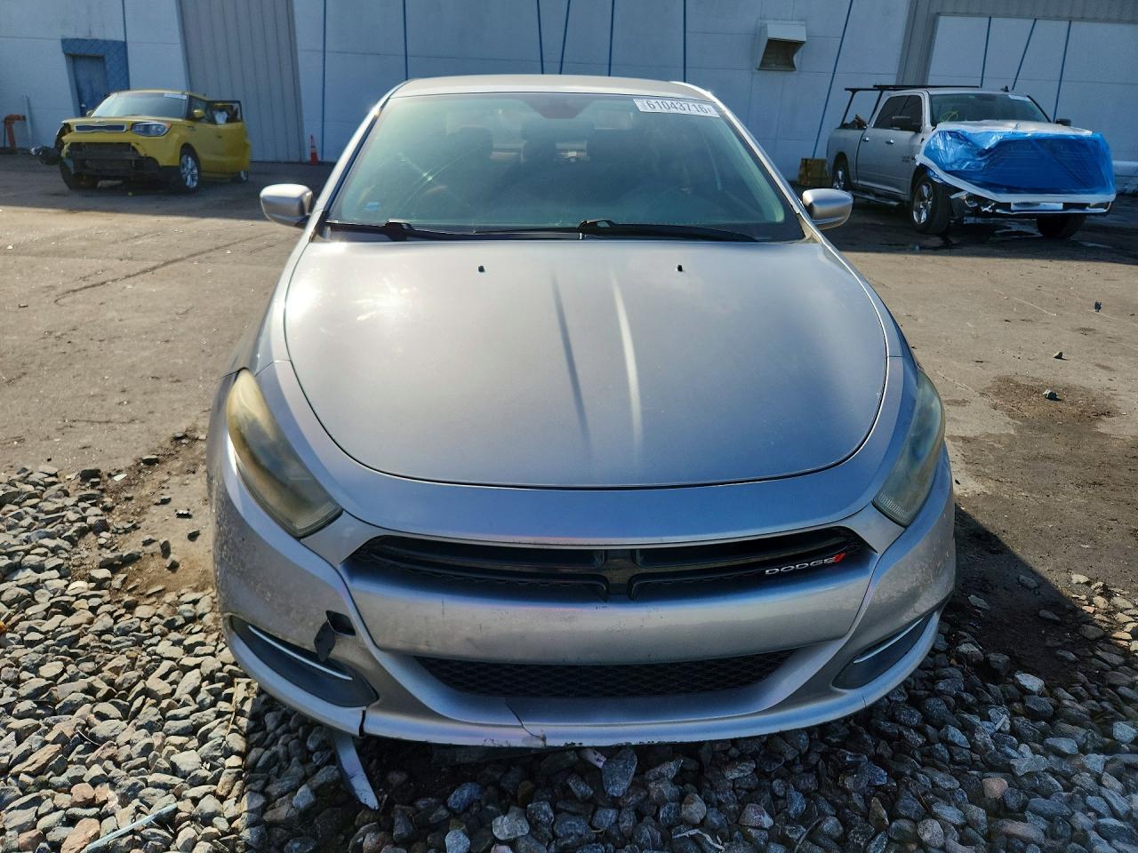 2015 Dodge Dart Sxt Silver vin: 1C3CDFBB2FD286104