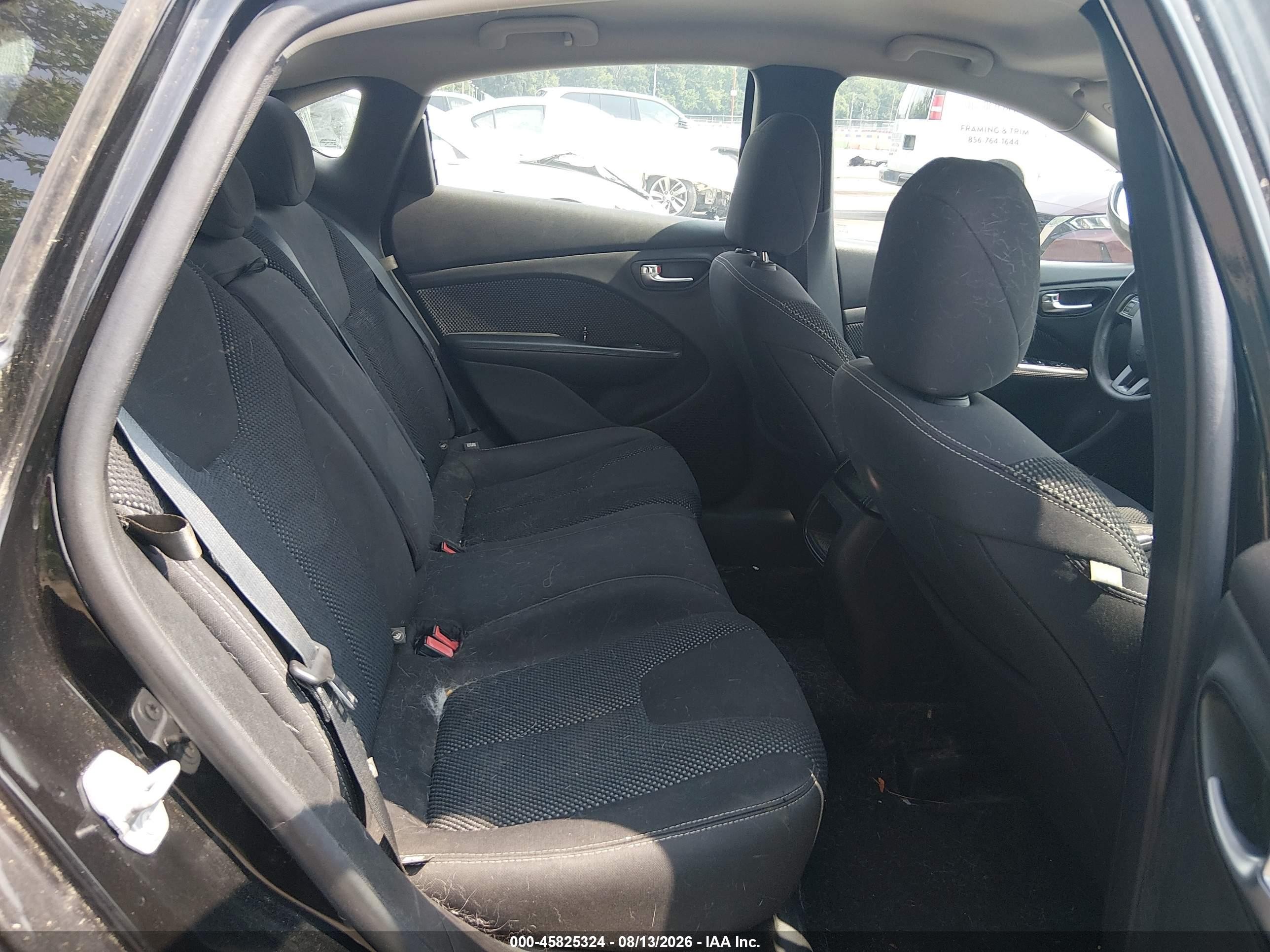 2015 Dodge Dart Sxt Черный vin: 1C3CDFBB2FD302561