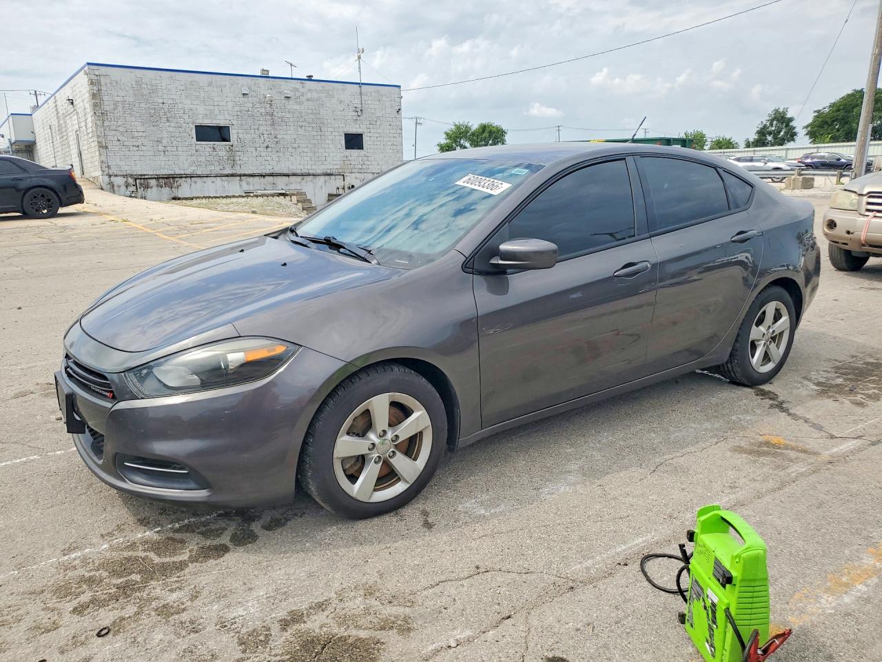 2015 Dodge Dart Sxt Gray vin: 1C3CDFBB2FD337066