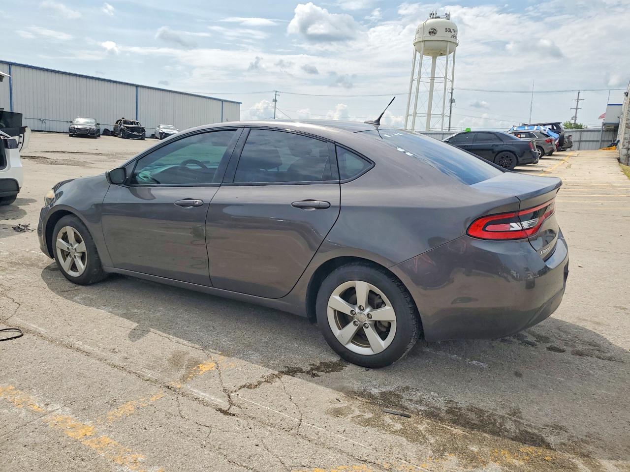 2015 Dodge Dart Sxt Gray vin: 1C3CDFBB2FD337066