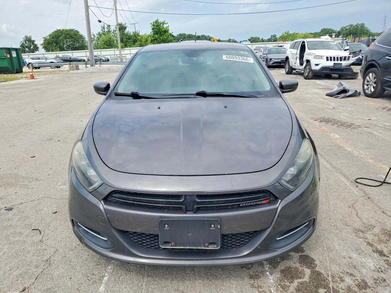 2015 Dodge Dart Sxt Gray vin: 1C3CDFBB2FD337066