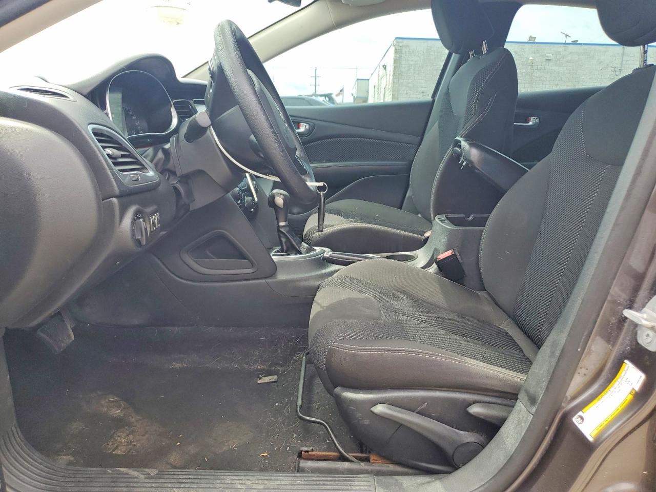 2015 Dodge Dart Sxt Gray vin: 1C3CDFBB2FD337066