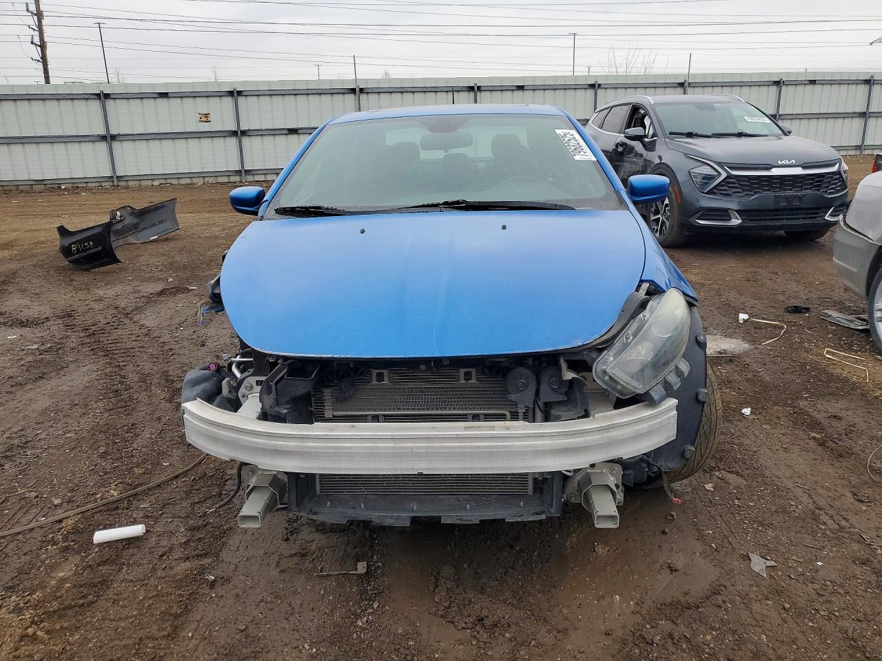 2015 Dodge Dart Sxt Синий vin: 1C3CDFBB2FD404698