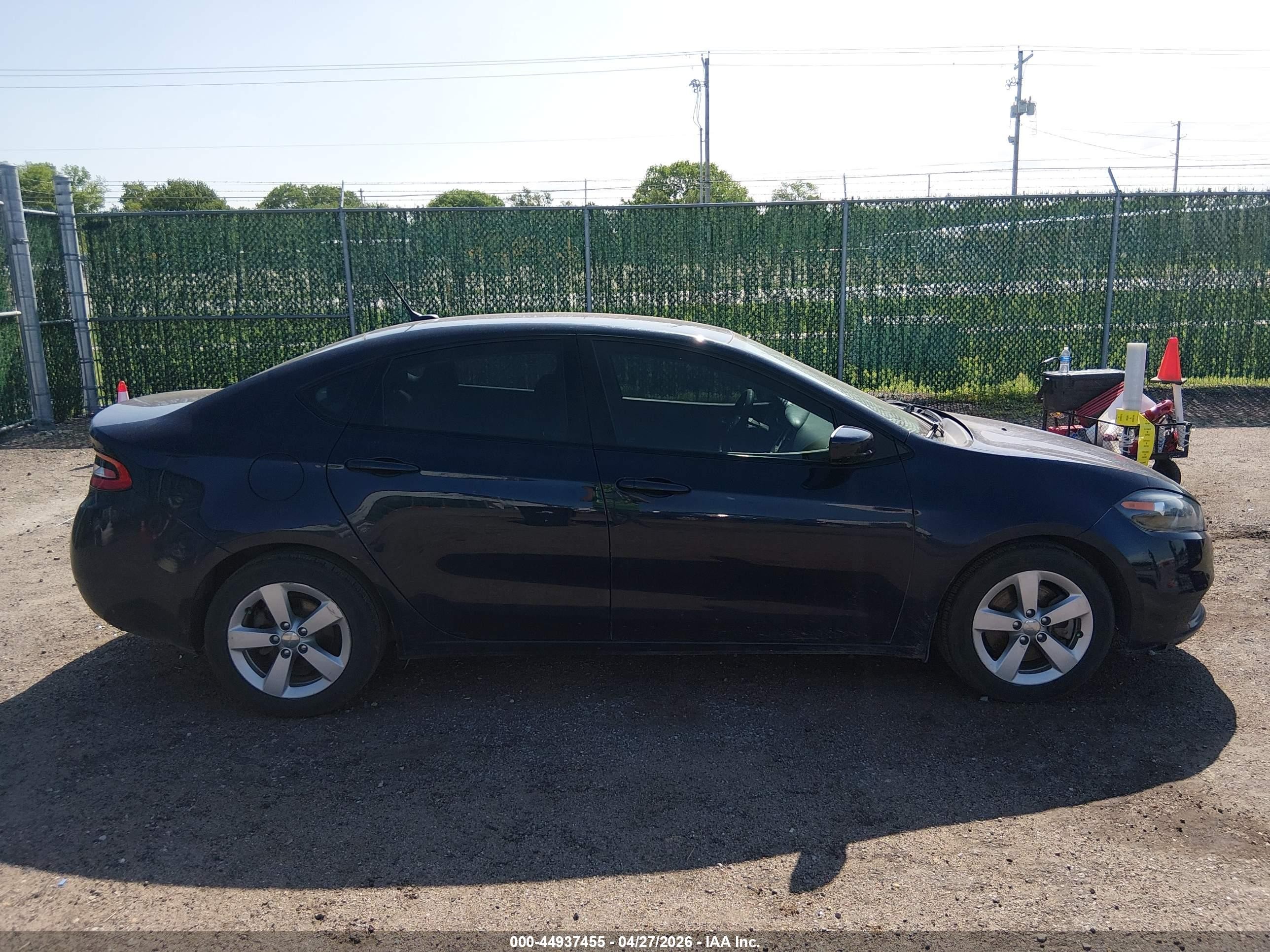 2015 Dodge Dart Sxt Blue vin: 1C3CDFBB2FD415121
