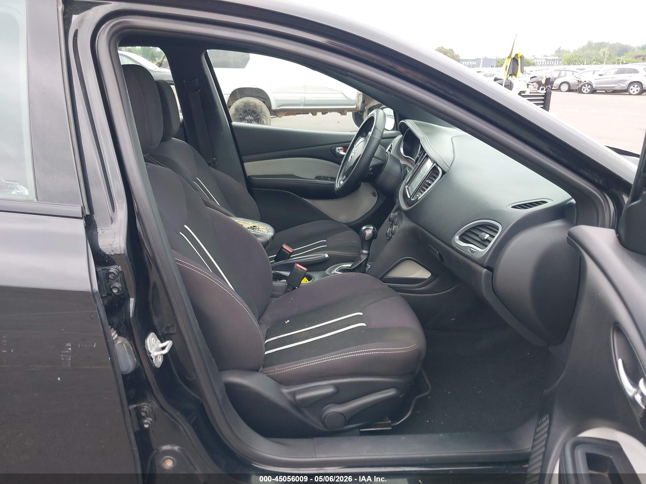 2014 Dodge Dart Sxt Black vin: 1C3CDFBB3ED669628
