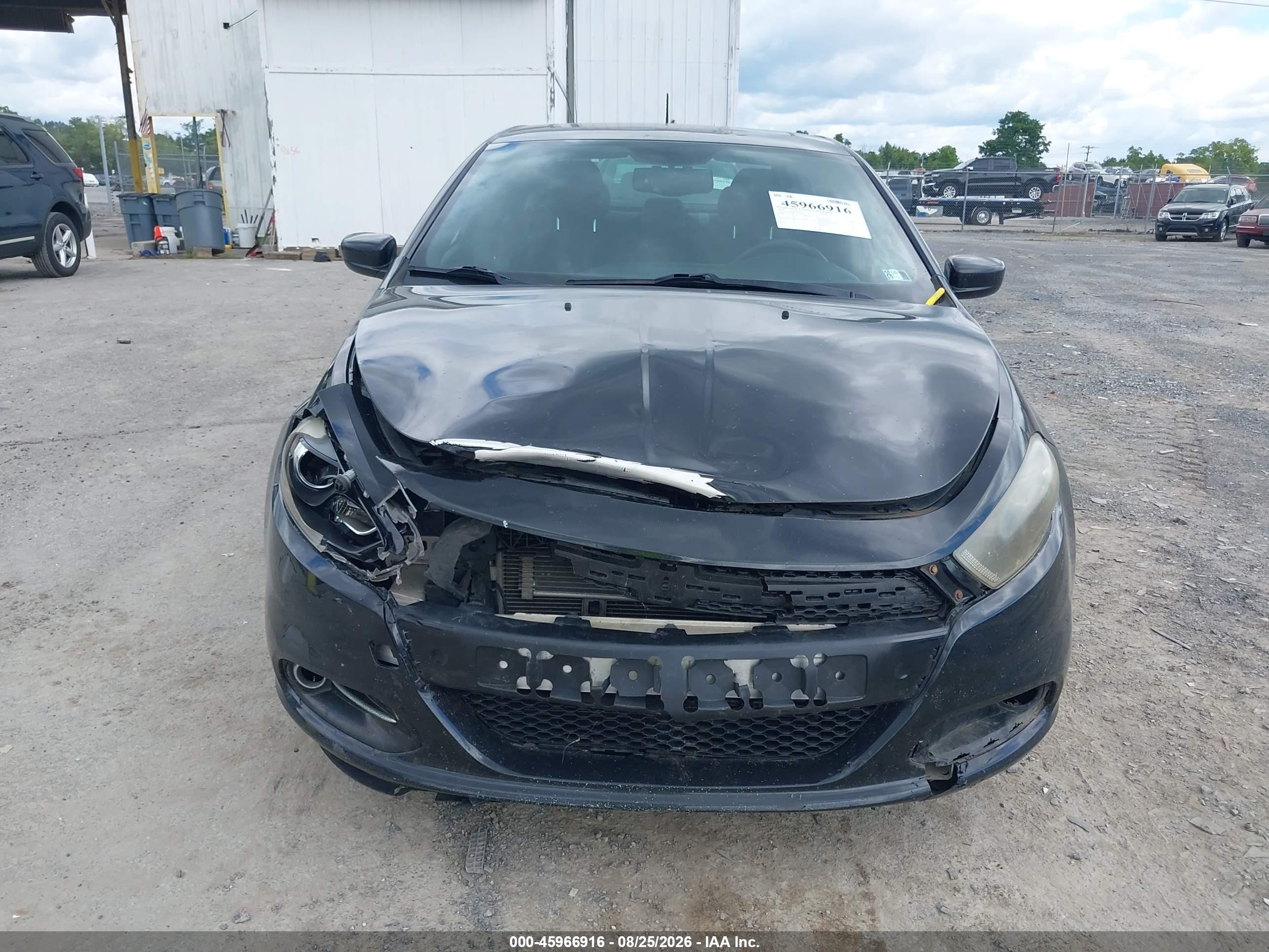 2014 Dodge Dart Sxt Black vin: 1C3CDFBB3ED674912
