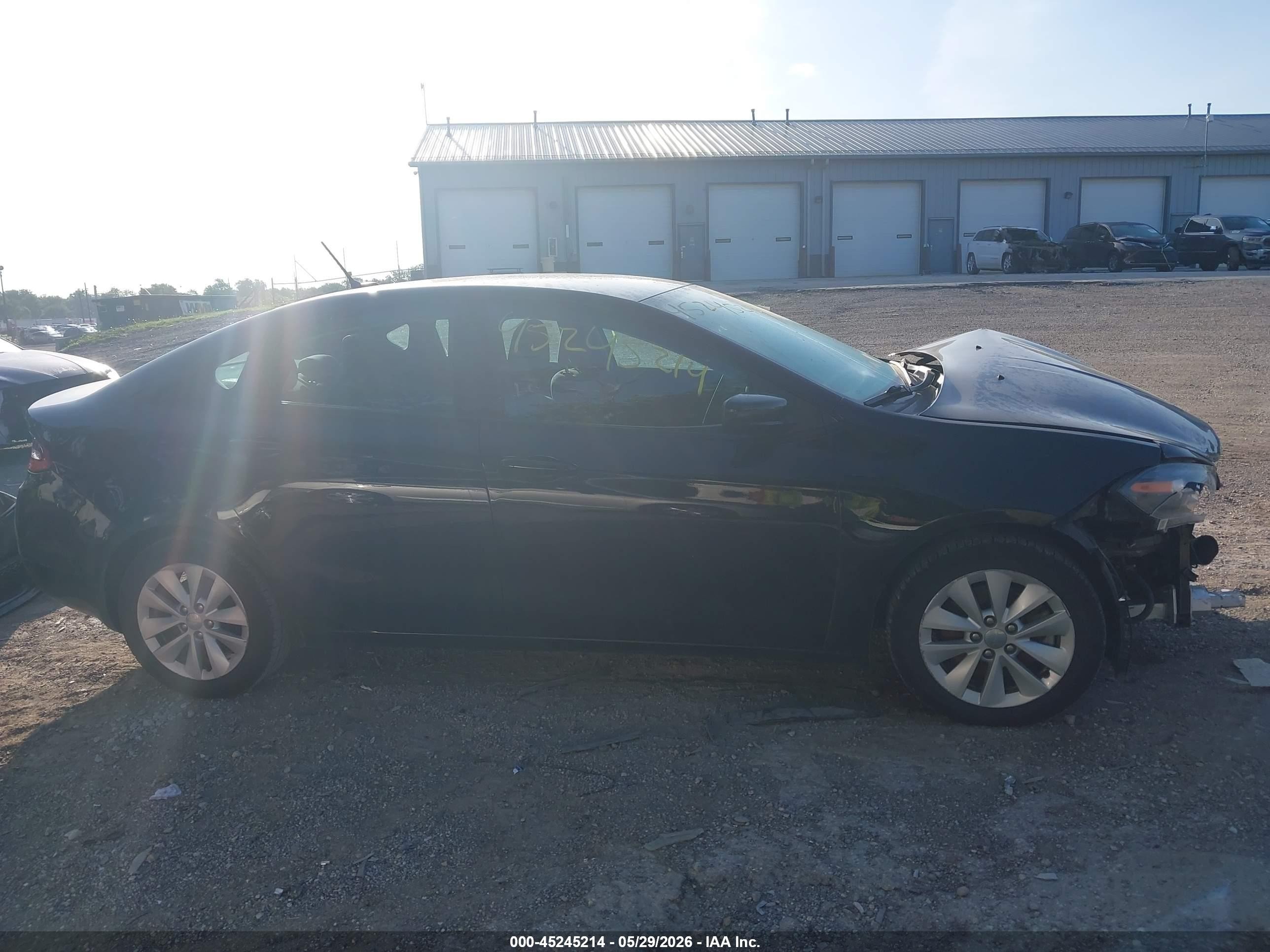 2014 Dodge Dart Sxt Black vin: 1C3CDFBB3ED677485