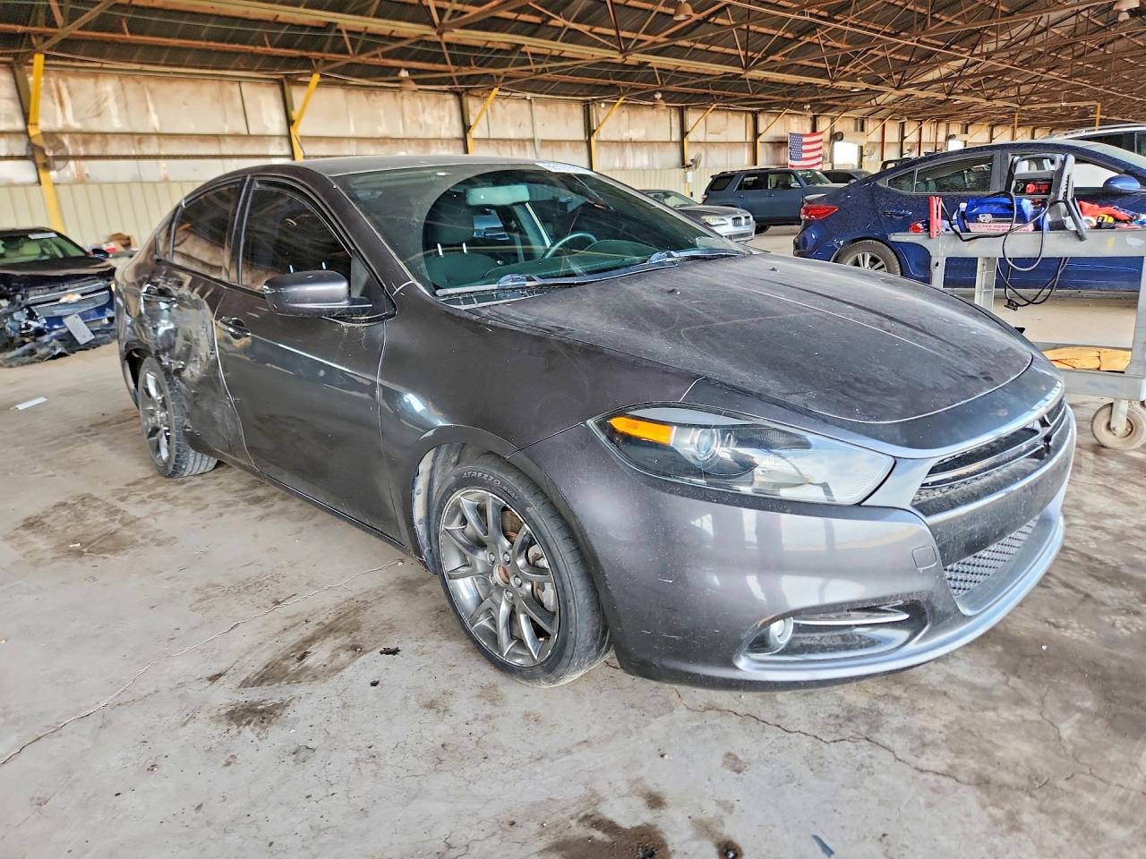 2014 Dodge Dart Sxt Серый vin: 1C3CDFBB3ED791020