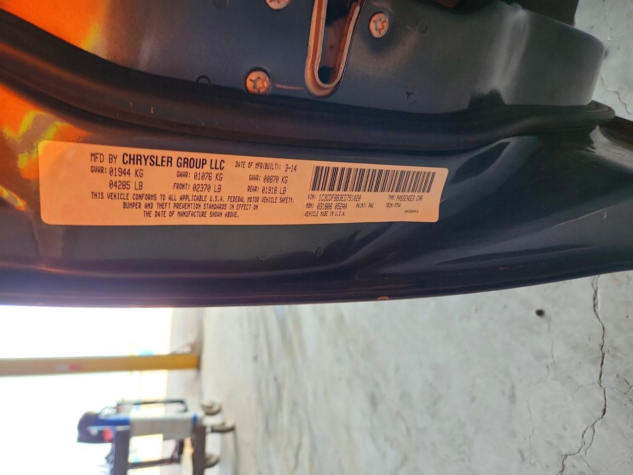 2014 Dodge Dart Sxt Серый vin: 1C3CDFBB3ED791020