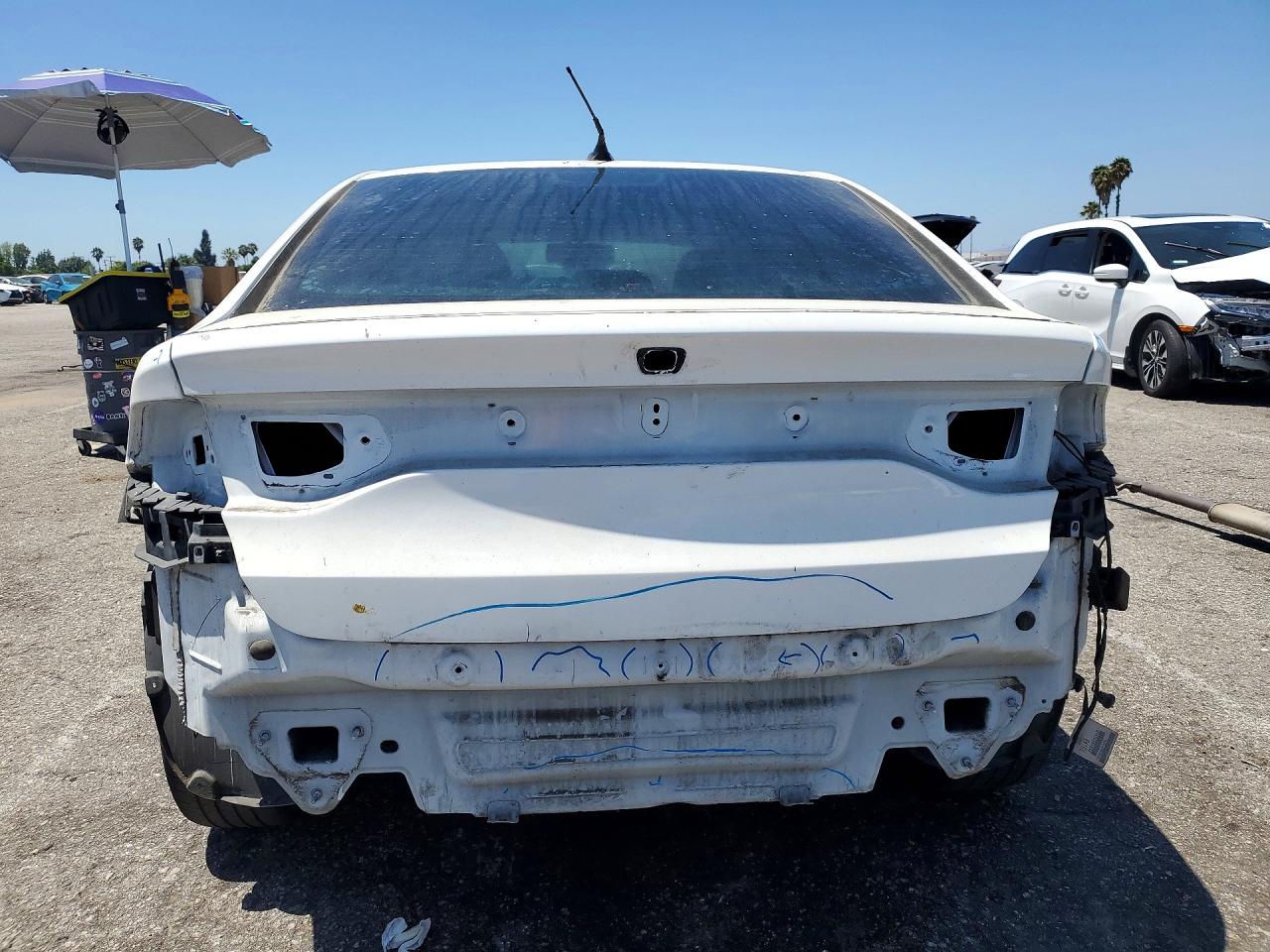 2014 Dodge Dart Sxt White vin: 1C3CDFBB3ED833394