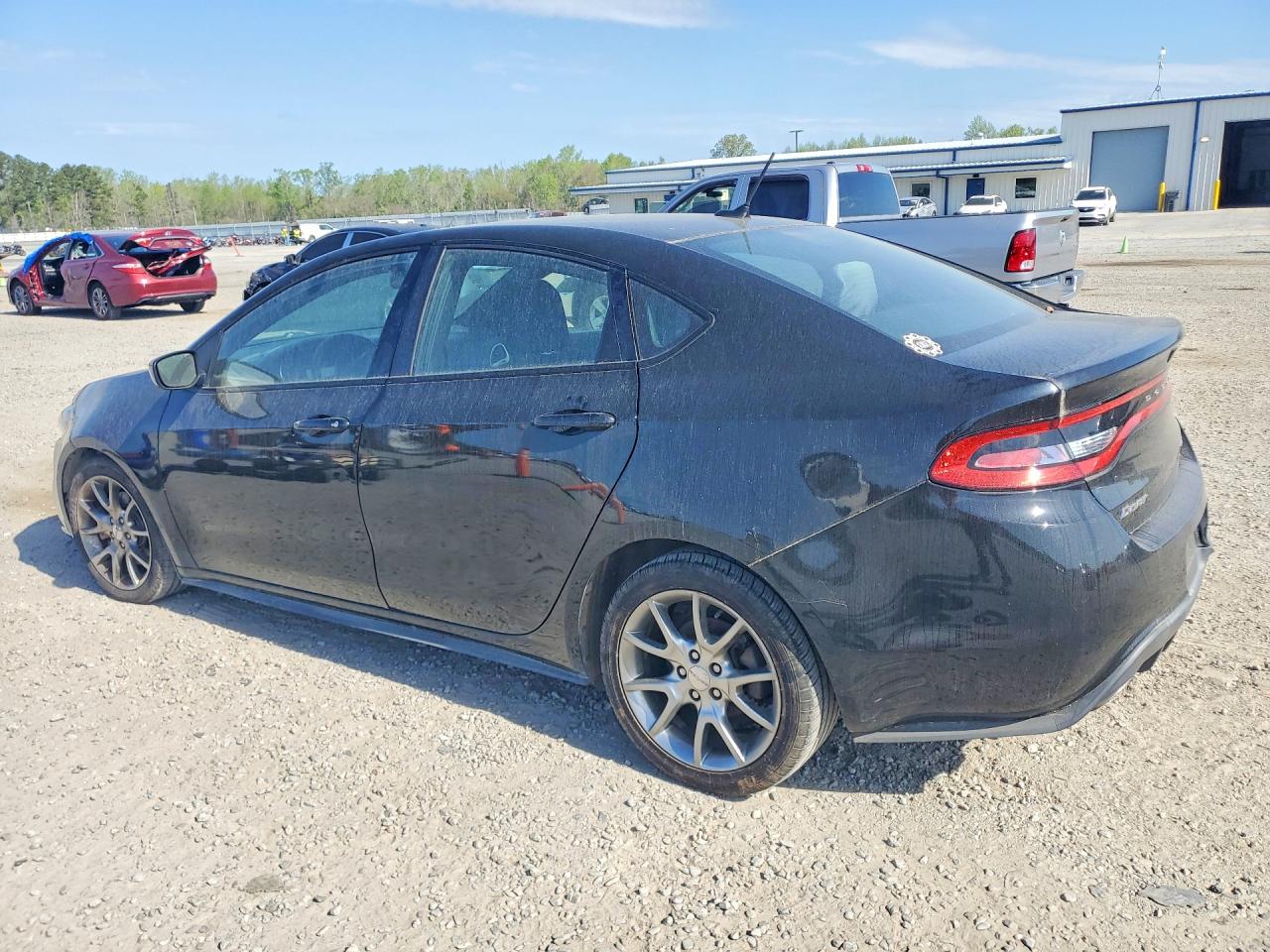 2015 Dodge Dart Sxt Black vin: 1C3CDFBB3FD111473