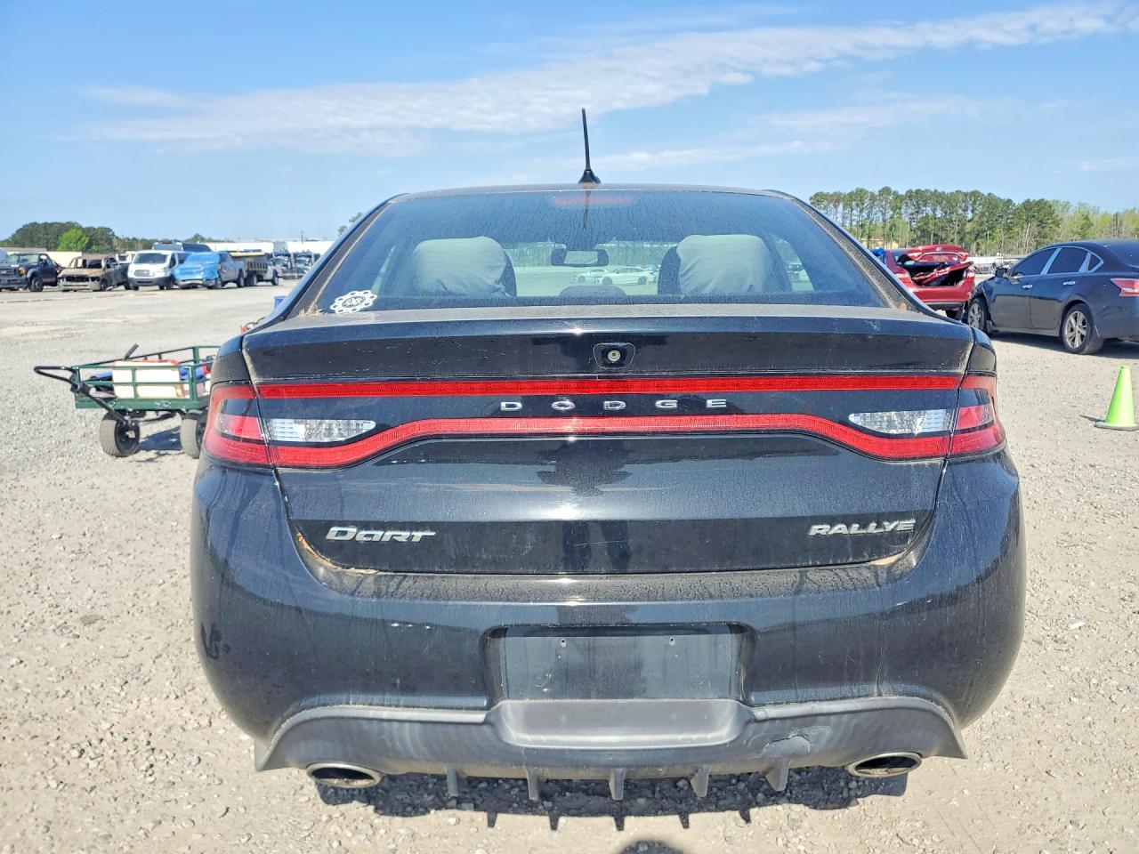 2015 Dodge Dart Sxt Black vin: 1C3CDFBB3FD111473